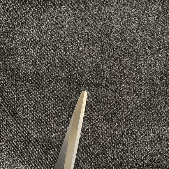 ModCloth Pants Metal Dipped and Dapper Skinny Jeans Black Silver Plus Size 26W - Picture 10 of 12